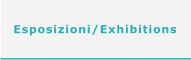 Esposizioni/Exhibitions